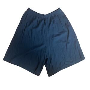 Brody Myles VTG 90s Rayon Blend‎ textured high waist wide leg knit shorts 9/10